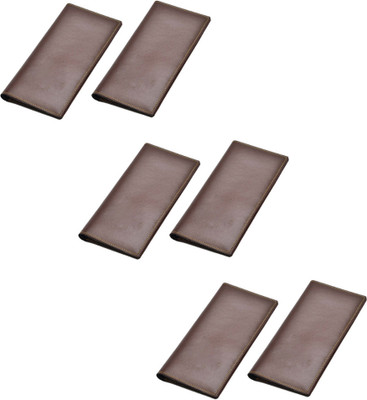 Vorak Ahimsa Stylish Document Holder Passport and Cover Checkbook Organiser(Brown)