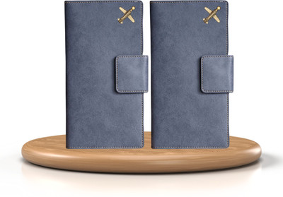 Vorak Ahimsa Stylish Gift Combo Bulk Set Passport Cover-Thanksgiving Gift(Grey)