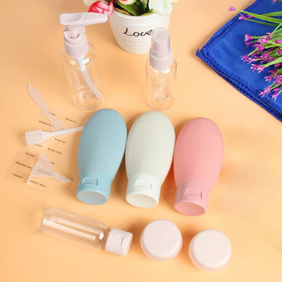 HAIYUN 11pcs Travel Bottles Set, Leak Proof Travel Bottles for Shampoo and Lotion(Multicolor)