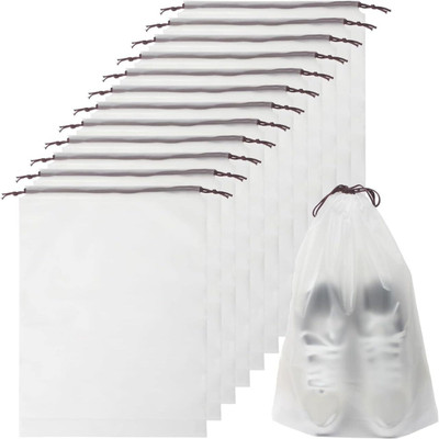 Takositio Travel Shoe Bag Dust and Water Proof Shoes 25Pcs(White)