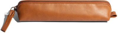 DailyObjects Tan Vegan Leather Ambry Pouch(Tan)