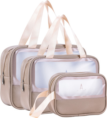 MantraExport Cosmetic Pouch(Blue, White)