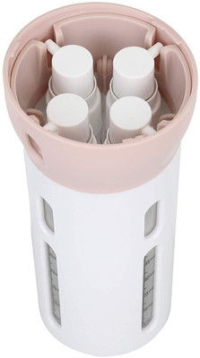 NISHIV 4 in 1 Travel Dispenser Bottle Set Travel Refillable Cosmetic Containers(Multicolor)