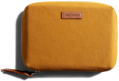 DailyObjects Marshal Mini Tech Kit Organiser - Mustard(Yellow)