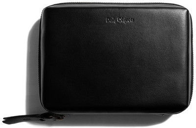 DailyObjects Marshal Mini Tech Kit Organiser - Leatherite - Black(Black)