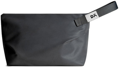 DailyObjects Dark Grey Flash Pouch(Black)