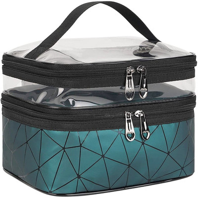 CLOUDTAIL CHOICE IN_2 Layer Cosmatic Bag(Green)