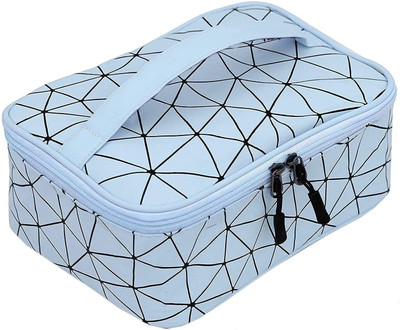 HouseOfCommon Extra Large Makeup Bag(Blue)