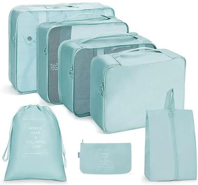 SHUBHENTP 7 IN 1 TRAVEL ORGANIZER BAG(Blue)