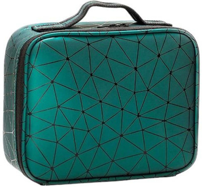 Ekinsu Makeup Organizer Bag Cosmetic Pouch Travel Kit Vanity Box(Multicolor)