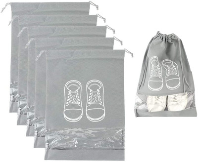 ShilpSukh Shoe Pouch(Grey)