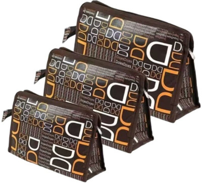 alam enterprises Cosmetic Pouch(Brown)