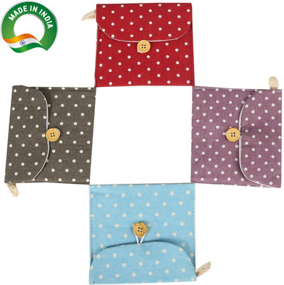 Newvent Sanitary Pad Pouch(Multicolor)