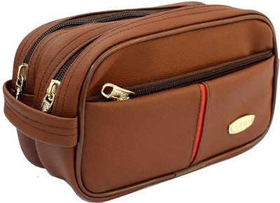 3DB Cosmetic Pouch(Tan)