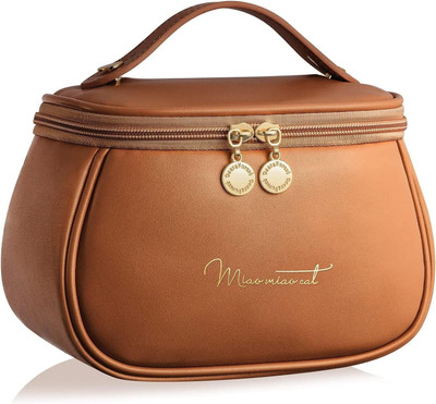 RNTR Cosmetic Pouch(Brown)