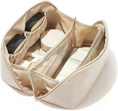 HOSTACY Cosmetic Pouch(Beige)