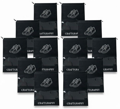 Craftgraphy Shoe Pouch(Black)
