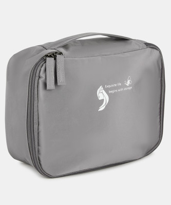 RRK IMPORT AND EXPORT Cos Tool Travel Toiletry Kit(Grey)