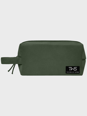 The Wallet Store Cosmetic Pouch(Green)
