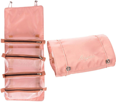 SOKT in 1 Hanging Roll-Up Foldable Portable Detachable cosmetic Makeup Toiletry Bag Cosmetic Bag