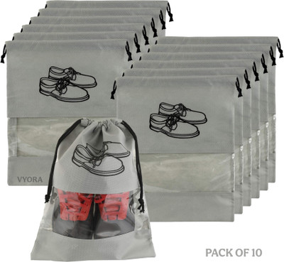 VYORA Shoe Pouch(Grey)