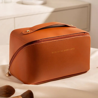 Akshay Cosmetic Pouch(Brown)