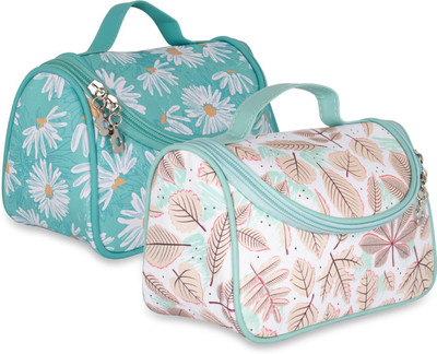 NFI essentials Y120 & Y45 Vanity Cosmetic Pouch,Makeup Organizer,Makeup Pouch. Vanity Box(Multicolor)