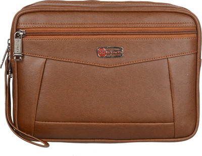 GOOD FRIENDS Passport Pouch(Tan)
