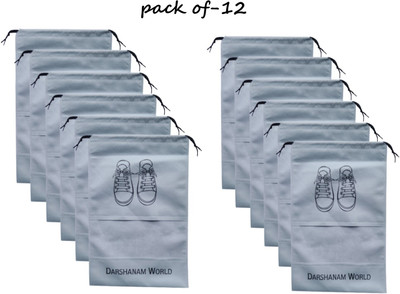 STUTI WORLD Shoe Pouch(Grey)