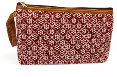 Raangdesi Cosmetic Pouch(Maroon)