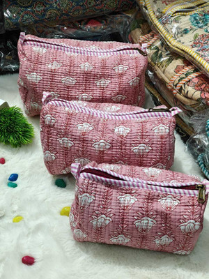 CRAFTWELL Cosmetic Pouch(Pink)