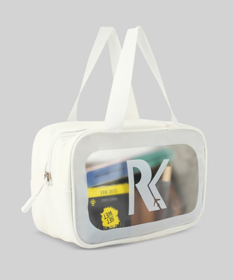 RRK IMPORT AND EXPORT Cosmetic Pouch(White)