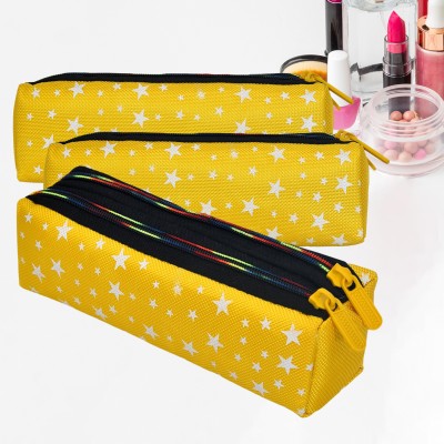 KUBER INDUSTRIES Cosmetic Pouch(Yellow)