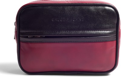 Gauge machine Cosmetic Pouch(Black, Maroon)