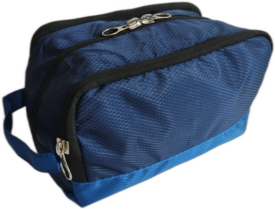 AKG TRADERS Cosmetic Pouch(Blue)