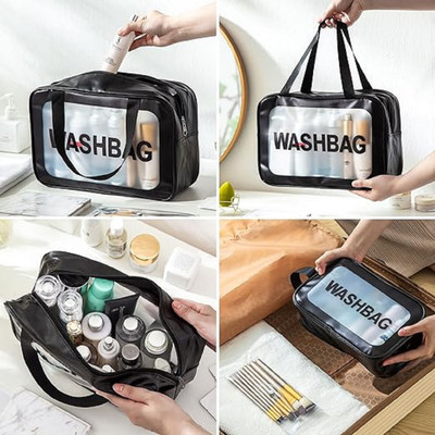 ShoppoWorld Cosmetic Pouch(Black)