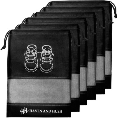 Haven and Hush Shoe Pouch(Black)