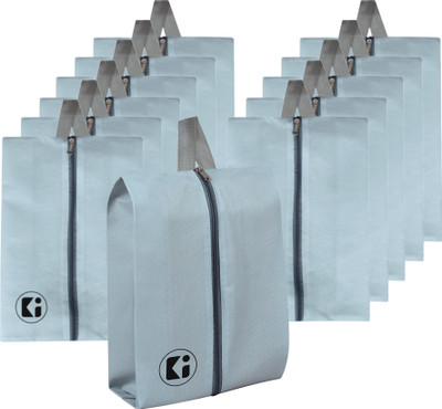 KUBER INDUSTRIES Shoe Pouch(Grey)