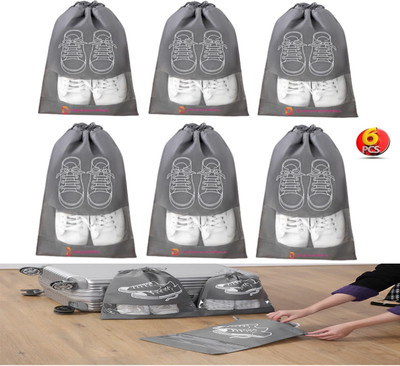 STUTI WORLD Shoe Pouch(Grey)
