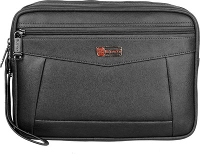 Niavaa Cosmetic Pouch(Black)