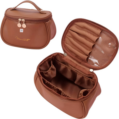 NFI essentials Cosmetic Pouch(Brown)
