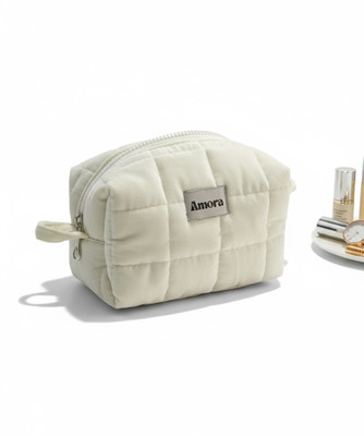 Amora Cosmetic Pouch(White)