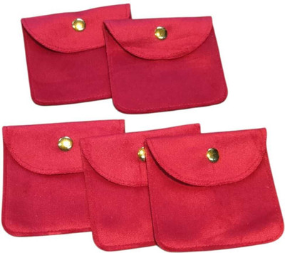 AMULYADELHI Cosmetic Pouch(Red)