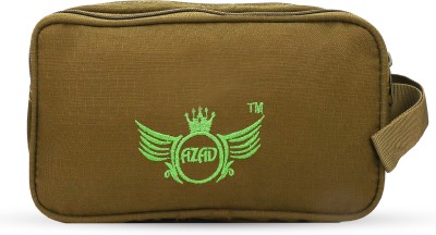 AZAD ARMY SHAVING KIT WITH 3 COMPARTMENT AND 2 POCKET Travel Shaving Kit & Bag(Green)