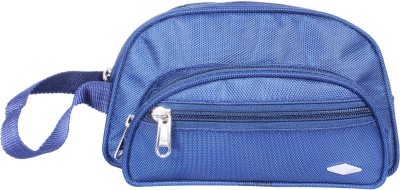 PSH two fold D pocket Travel Shaving Bag(Blue)