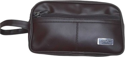 PSH Shaving pouch Travel Shaving Kit & Bag(Brown)