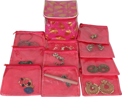 PrettyKrafts Cosmetic Pouch(Pink)