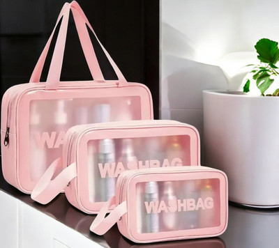 Parisal Stylish & Functional Cosmetic Bags - Perfect Travel Set Cosmetic Bag(Pack of 3)