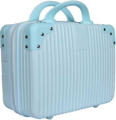 DIYASALES Portable Makeup Case Hand Luggage,Makeup Case Elastic Band Travel Toiletry Kit Travel Toiletry Kit(Tan)