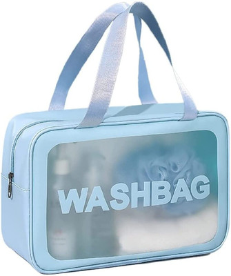stay lippy Cosmetic Pouch(Blue)